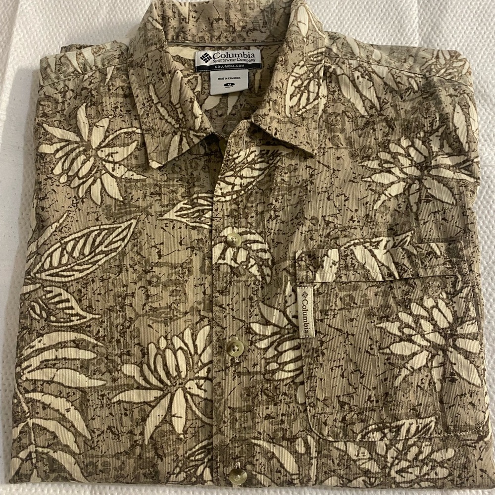 Columbia Mens Button Down SIZE M - Picture 2 of 11